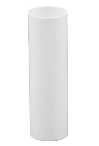3 Inch White Plastic Candle Covers Set of 6 for Chandeliers