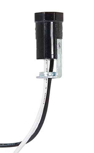 BP Lamp Pigtail E12 Candelabra Socket 6 Pack
