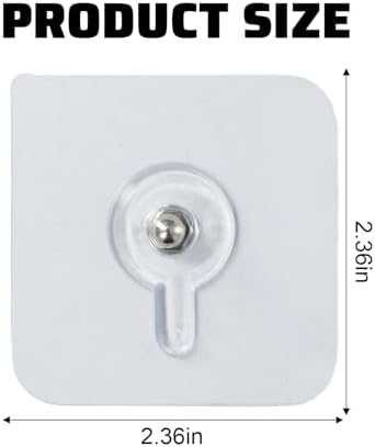 30 PCS Nail Free Stickers for Walls Reusable Adhesive Mount