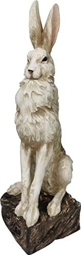 Realistic Large Rabbit Statue Garden Decor 30 High