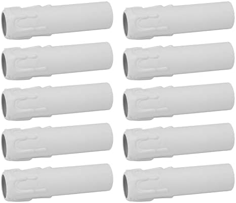 10pcs Candle Socket Covers with Wax Drop Design for Chandeliers