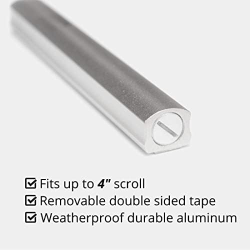 AS Mezuzot Aluminum Waterproof Case Peel Stick Easy Install