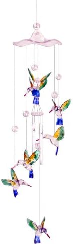 Spoontiques Hummingbirds Flying Wind Chime