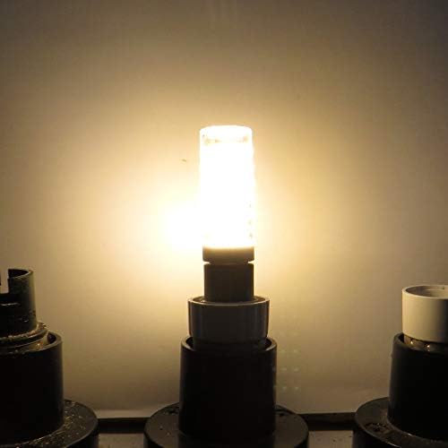 10W E12 Dimmable LED Candelabra Bulbs 3000K Warm White 80W Equivalent 6 Pack