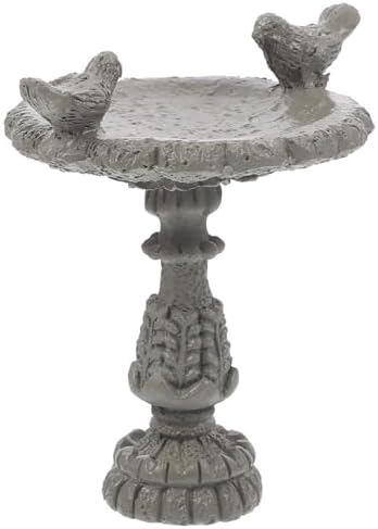 Miniature Birdbath Fountain for Dollhouse Garden