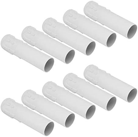 10pcs Candle Socket Covers with Wax Drop Design for Chandeliers