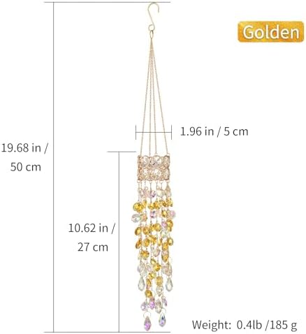 Venusorn Hanging Garden Crystal Sun Catcher Gold