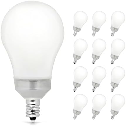Feit Electric A15 LED Bulb 40W Equivalent 12 Pack
