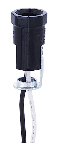 BP Lamp Pigtail E12 Candelabra Socket 6 Pack