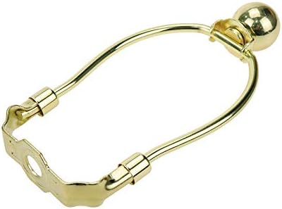 LC LICTOP 5 Inch Gold Lamp Harp Holder Set of 2