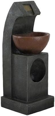 Elegant Indoor Outdoor Water Fountain with Light and Pump