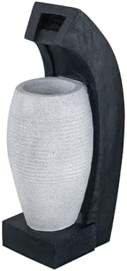 Elegant Indoor Outdoor Water Fountain with Light and Pump 1