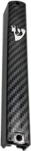 Plastic Black Mezuzah Case Holder Set of 5
