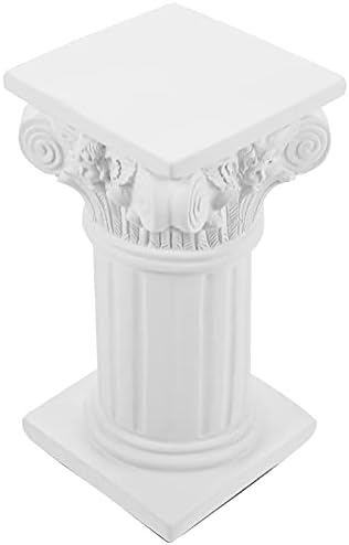 NUOBESTY Roman Column Statue Resin Outdoor Decor