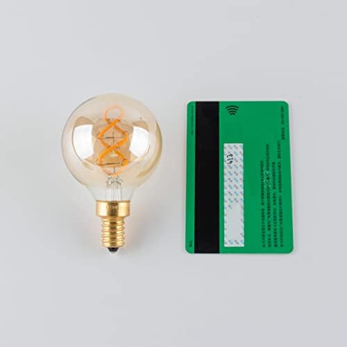 Hcnew E12 Dimmable Globe Light Bulb 4W 6 Pack