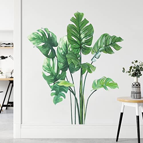 Giant Leaf Wall Decals for Bedroom and Living Room