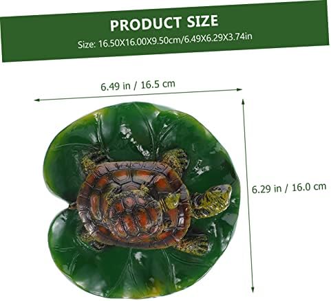 Floating Turtle Ornament for Garden Decor