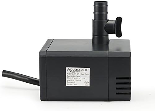 Aquascape Submersible 320 GPH Water Pump Black
