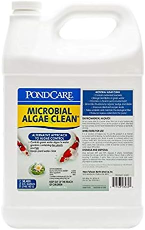 PONDCARE MICROBIAL ALGAE CLEAN 1 Gallon Pond Treatment