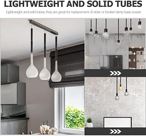 Zerodeko 6pcs Candle Covers for Chandelier Sockets