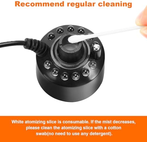 FITNATE Mist Maker with 12 LED Lights