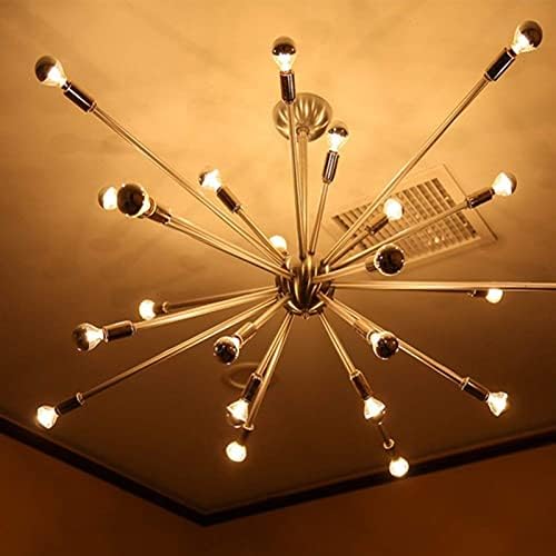 G45 Half Chrome Dimmable LED Candelabra Bulbs 4W Equivalent 5 Pack