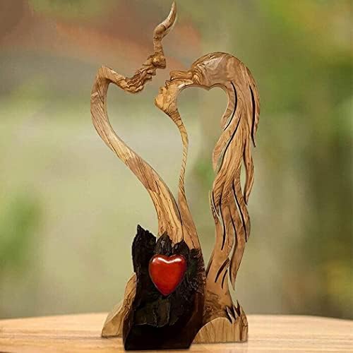 YUDIZWS Love Eternal Wood Ornaments for Home Decor