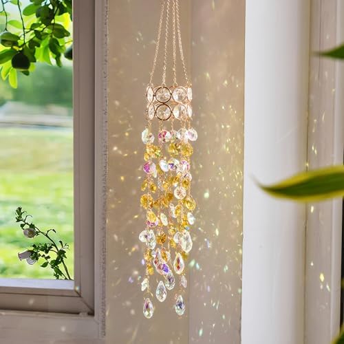 Venusorn Hanging Garden Crystal Sun Catcher Gold