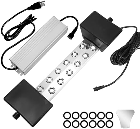 TEPU 12 Head Ultrasonic Pond Fogger 9000mlH 400W