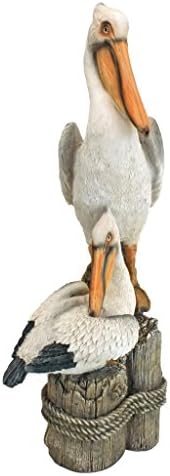 Design Toscano Coastal Decor Pelican Statue 9 Inch Wide