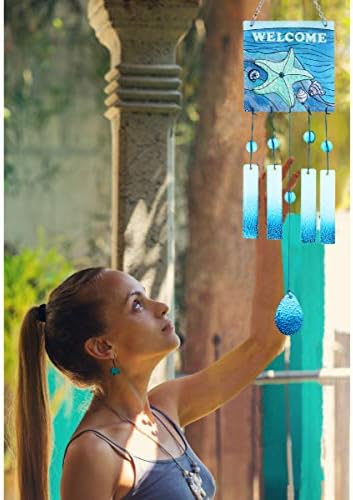CoTa Global Seashells Are Love Letters in the Sand Wind Chime