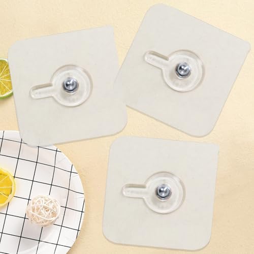 30 PCS Nail Free Stickers for Walls Reusable Adhesive Mount