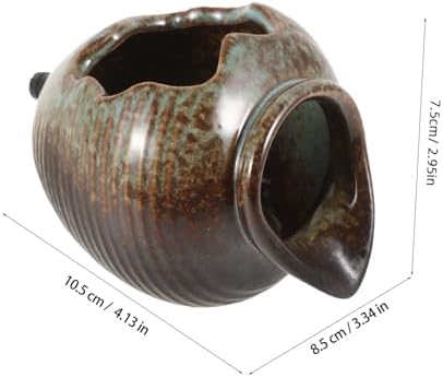 VICASKY Solar-Powered Outdoor Fountain Decor Pot