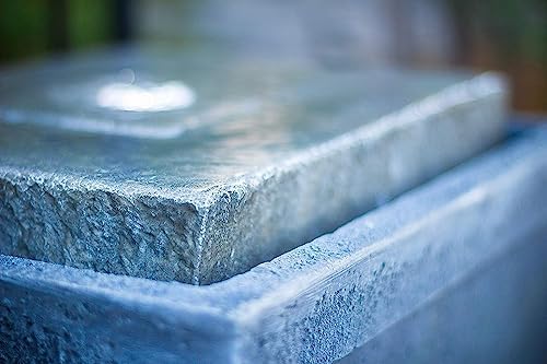 19 Inch Stone Chest Fountain with LED Lights