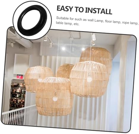 Light Socket Shade for E27 Fixtures Universal Lamp Holder Collar Ring