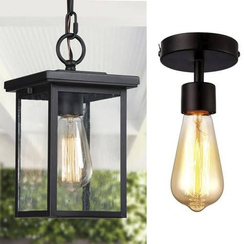 4Pcs Black Light Socket Shade Rings E26 E27 Compatible