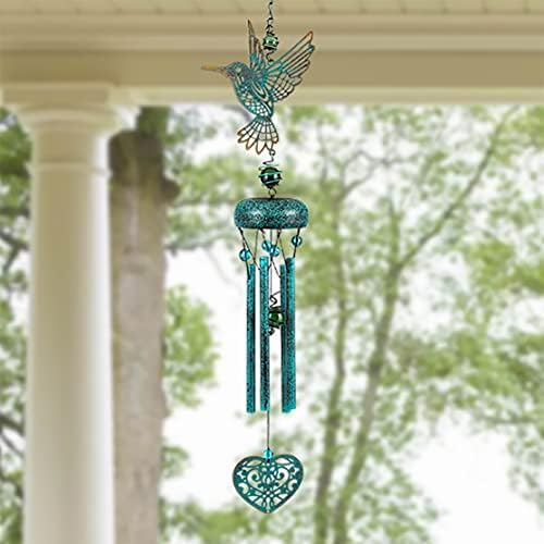 Hummingbird Wind Chimes for Outside Decor