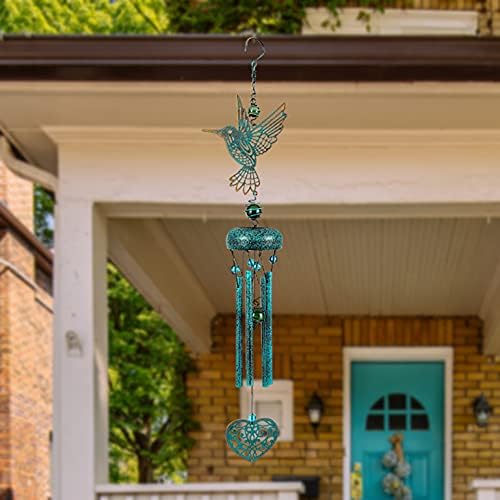 Hummingbird Wind Chimes for Outside Decor
