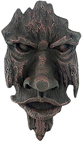 Design Toscano Greenman Tree Face Sculpture 15 Inches Tall