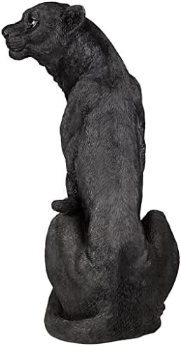 Design Toscano Shadow Predator Black Panther Wall Sculpture 1