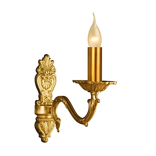MECCANIXITY 3Pcs Gold Bronze Chandelier Candle Covers Sleeves