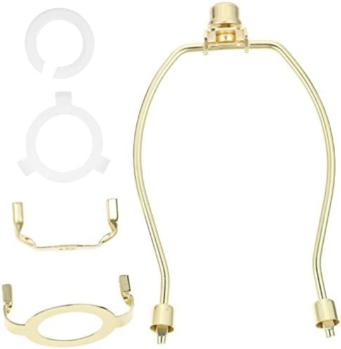 HOMSFOU 2Set Lamp Shade Holder Frame Harp Kit