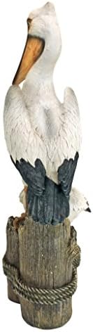 Design Toscano Coastal Decor Pelican Statue 9 Inch Wide