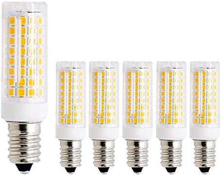 10W E12 Dimmable LED Candelabra Bulbs 3000K Warm White 80W Equivalent 6 Pack