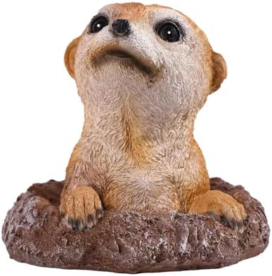 WTREEW Meerkat Garden Statue - Playful Outdoor Decor