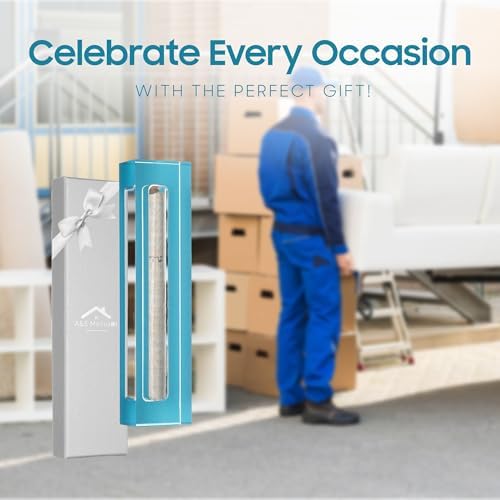 Modern Acrilic Mezuzah Case With Scroll