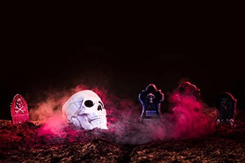 Halloween Fog Machine with 12 Color LED Lights
