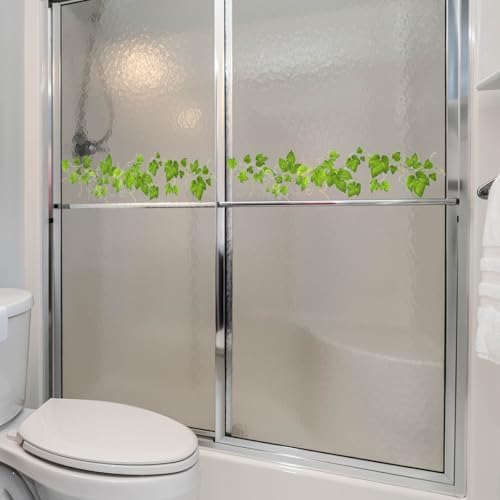 iMagitek 4 Pack Green Leafy Vine Wall Decals