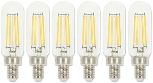 Westinghouse 5 Watt T8 Dimmable Clear Filament LED Light Bulb 6 Pack