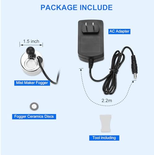 FITNATE Mist Maker with Ceramic Disc Tools